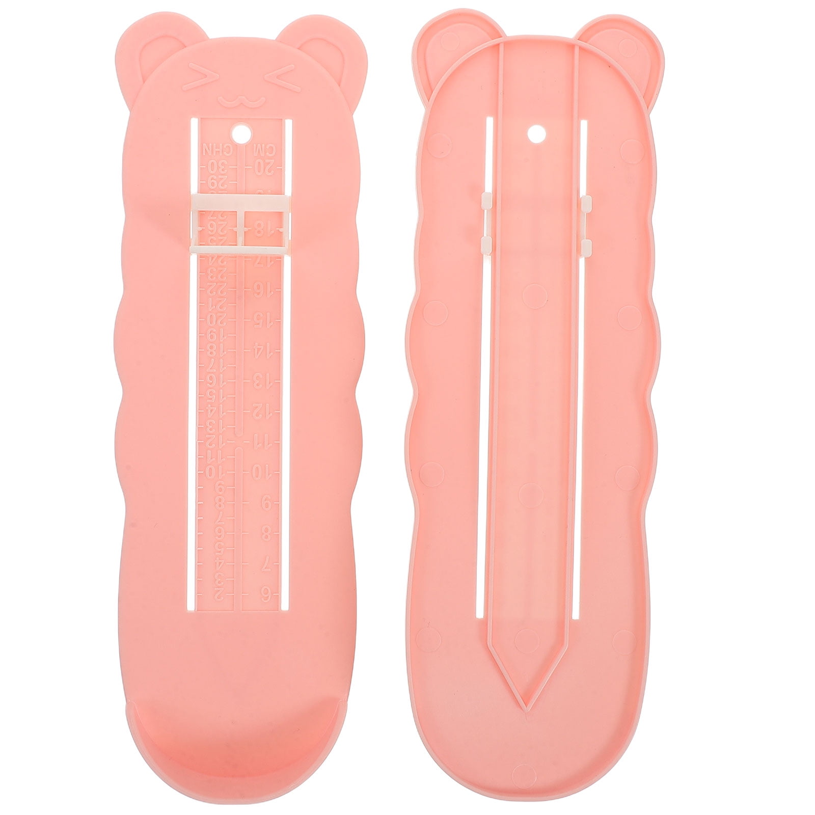 WEUVEB Shoe Sizing Guide Baby Shoe Sizer Abs Compact 2Pack - Walmart.com