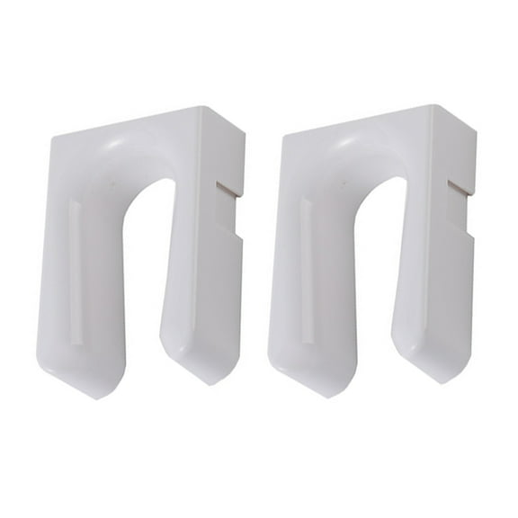 WEUVEB 2-Tier Wall Mounted Boot Rack for Entryway, White Shoe Organizer with No-Drill Installation, Space-Saving Storage Solution