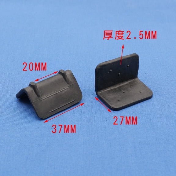 WEUVEB Packaging Edge Guard PP Pe Black for Enhanced Protection 30Pcs