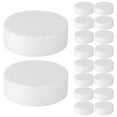 thumbnail image 1 of WEUVEB Craft Foam Foam Cylinders White 30Pack, 1 of 8