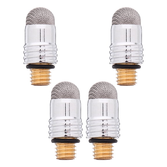 WEUVEB 4-Pack Mesh Fiber Stylus Tips Replacement Compatible with Tablets and Smartphones for Smooth Touchscreen Use
