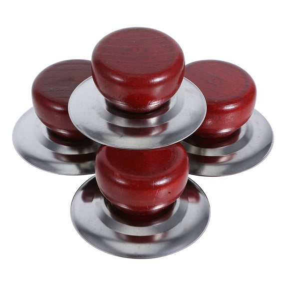 WEUVEB Universal Pot Lid Handle Replacement Round 4Pcs