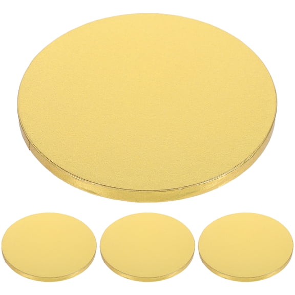 WEUVEB 4Pcs Cake Drum Replacement Paper Stable Support Professionals Gatherings