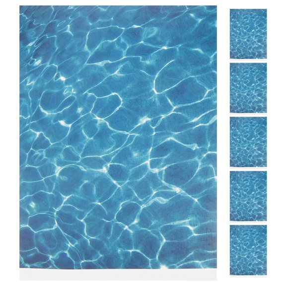 WEUVEB Water Ripple Stickers Sky-Blue Easy DIY for Architectural Models and Decor