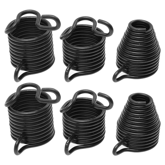 WEUVEB Air Chisel Replacement Springs, 6-Pack Steel Black, and Easy to Install for Pneumatic Tools