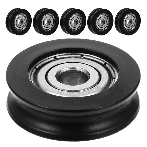 WEUVEB 6-Pack Sliding Door Rollers with Nylon-Coated Aluminum Alloy for Smooth Window