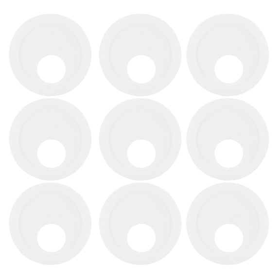 WEUVEB White ABS Camera Slider for Phone and Computer Privacy - 9Pcs