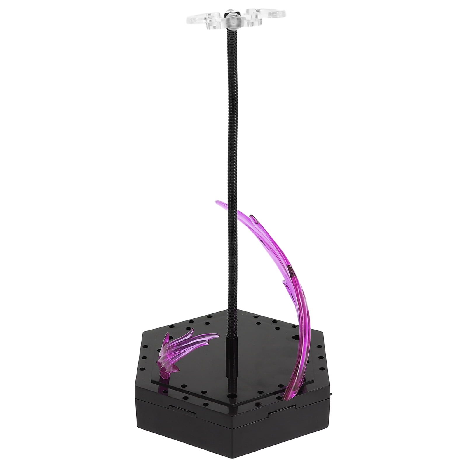 WEUVEB Purple Adjustable Snake Bone Stand Figures Home Display and ...