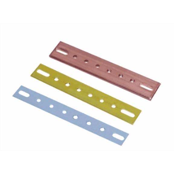 WEUVEB Durable Brass Grounding Bus Bar for Electrical Installations