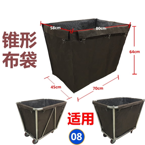 WEUVEB Oxford Cloth Replacement Laundry Organizer Bag for Garbage Carts, and Spacious, 1 Piece