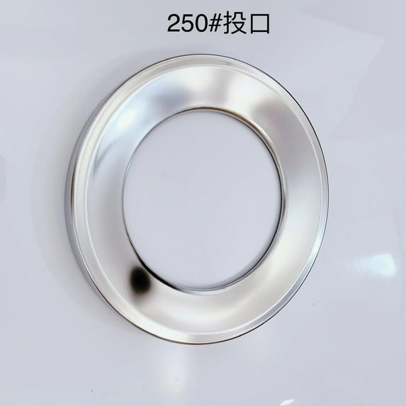 WEUVEB Outdoor Commercial Trash Bin Lid Stainless Steel Wearresistant Design