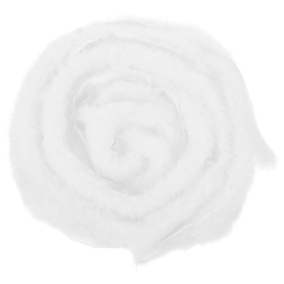 WEUVEB Craft Fabric For Garment Decoration Soft White Polyester 1Pcs