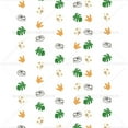 thumbnail image 1 of WEUVEB Leaves String Decor Ornaments Dinosaur Paper Garland Banner 1 Set Multi, 1 of 8