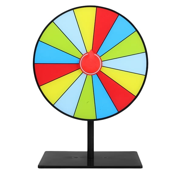 WEUVEB Game Spinner Tabletop Spinning Wheel Plastic Spinning Classroom Activities 1Pack