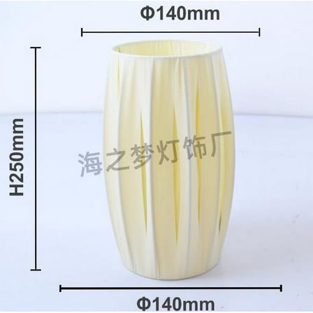 WEUVEB Chandelier Light Cover Beige 1Set 9.8x4.7x4.7in