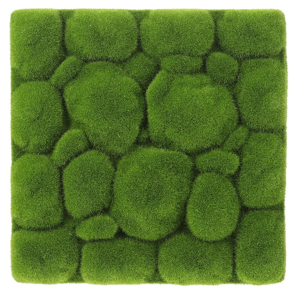 WEUVEB Fake Moss Board Ornaments Green Foam for Decor Lifelike Lightweight Durable