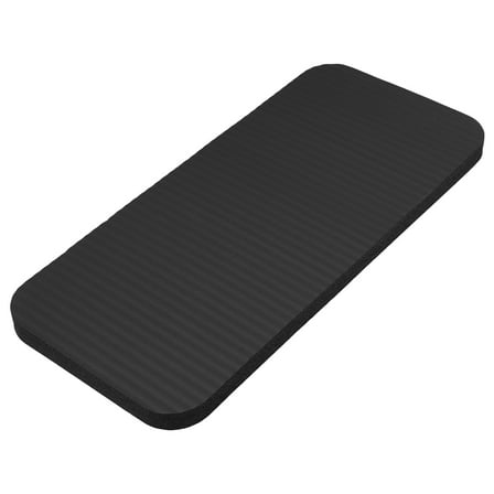 WEUVEB Lightweight Black Knee Mat for Gardening and Yoga Made with Durable Nbr Material
