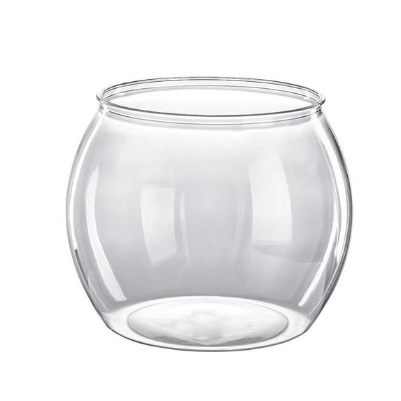 LYTMENT Mini Plastic Fish Bowl Decorative Fish Bowls Unbreakable Heavy Duty Goldfish Bowl for Centerpiece Vases Party Decorations
