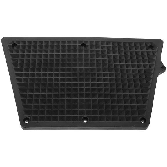 WEUVEB Durable Black Plastic Transom Support Plate for Kayaks and Fishing Boats