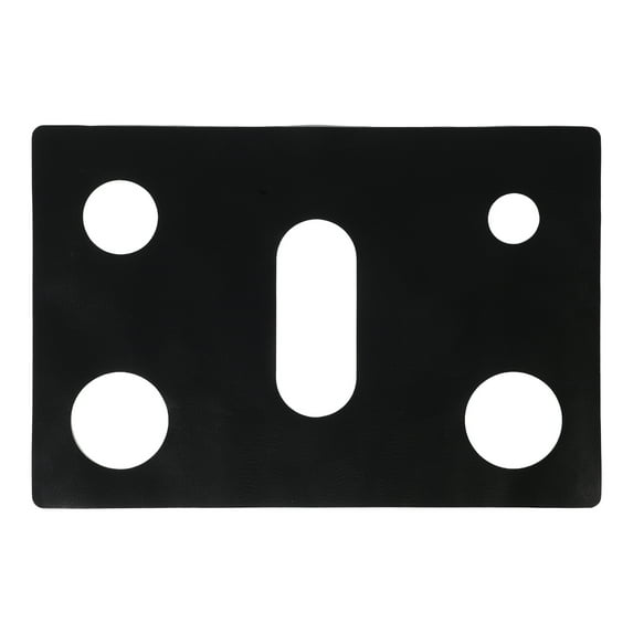WEUVEB Black Gas Stove Top Cover Nonstick Ptfe Fiberglass Protector