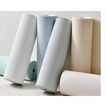 WEUVEB Self Adhesive Wallpaper Waterproof XPE Foam White Wall Decor for Homeowners Bedroom 1 Roll