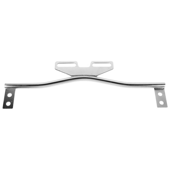 WEUVEB Universal Motorcycle Spotlight Mount Bracket Metal Handlebar Light Holder Silver