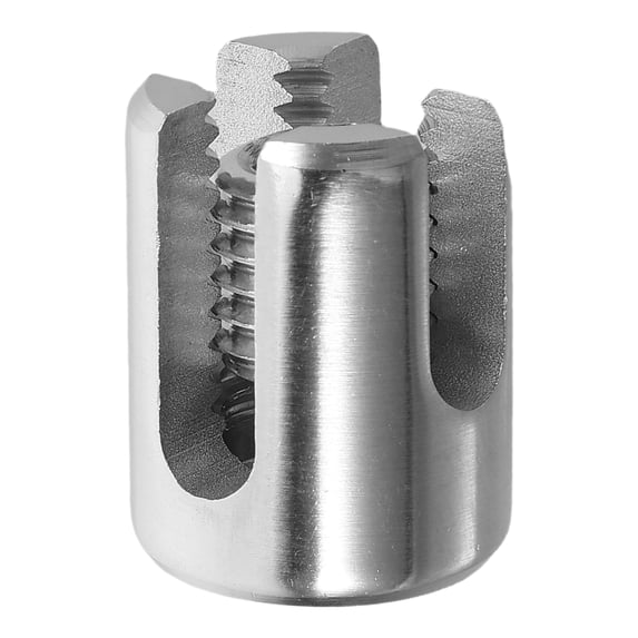 WEUVEB Heavy Duty Cable Clamps Stainless Steel Wire Rope Fitting DIY Projects 1Set