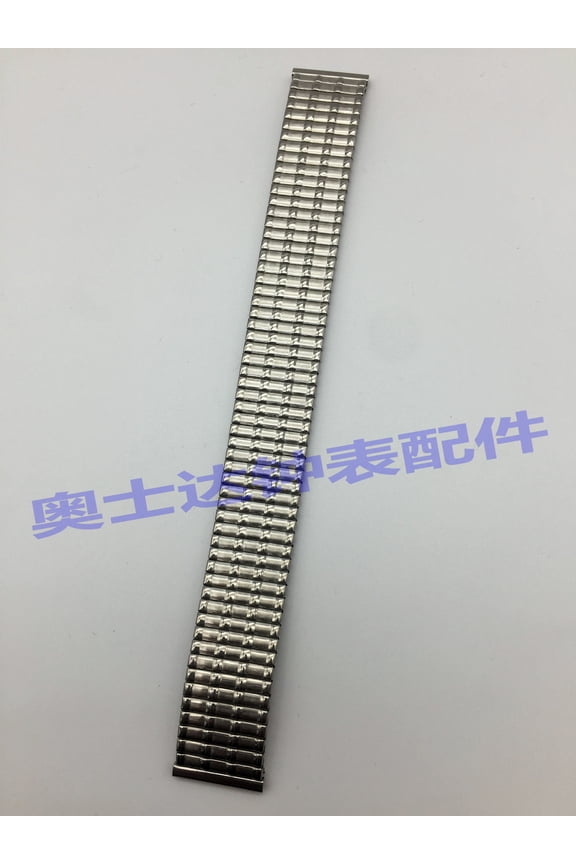 Stainless Steel Watch Band Secure Spring-Loaded Clasp for Men
