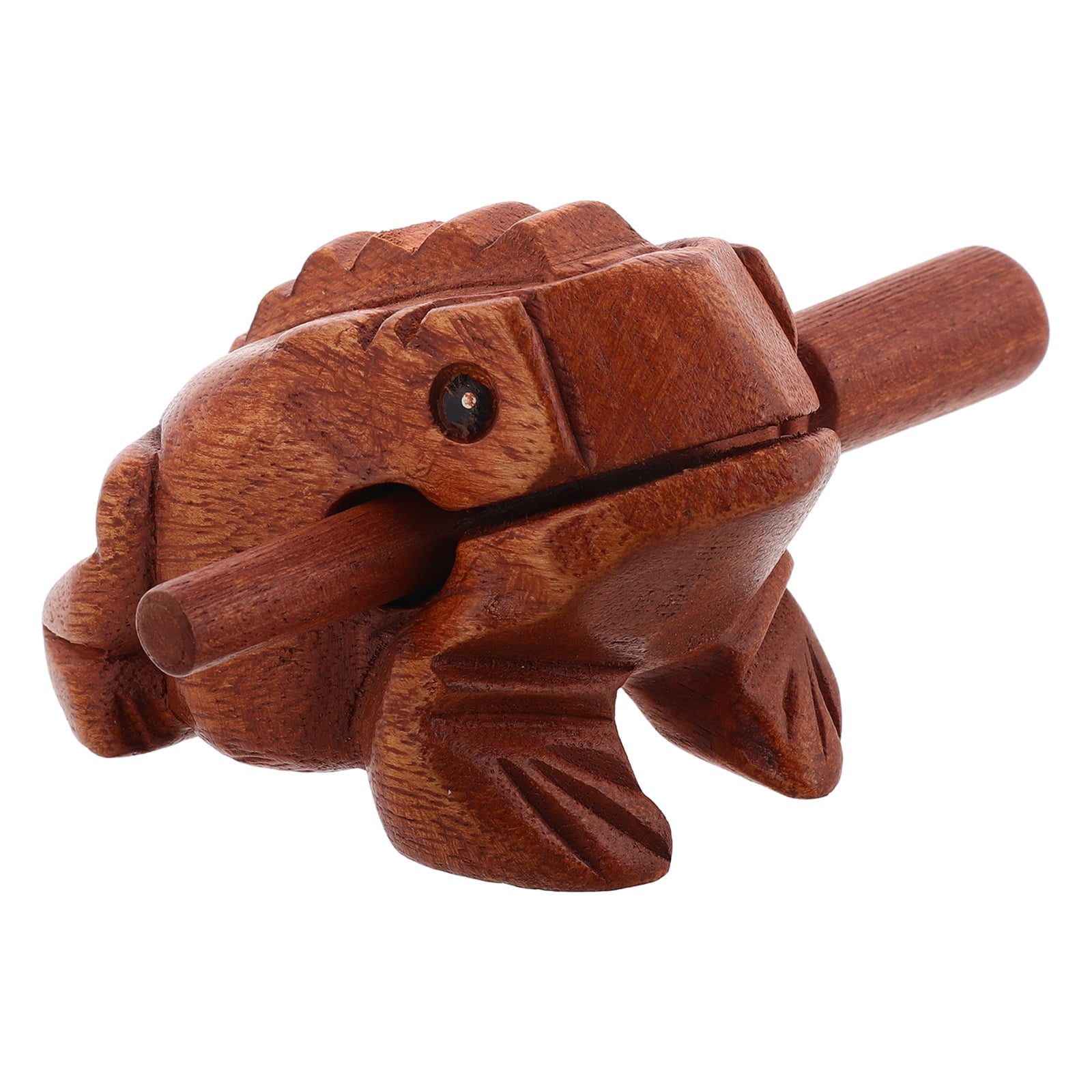 WEUVEB Hand Percussion Instruments Wooden Frog Guiro Rasp 1 Set ...