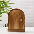 thumbnail image 1 of WEUVEB Coffee Wood Light Switch Cover for Kitchen Self Adhesive Wall Decor, 1 of 8