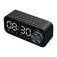 LYTiang 1400mAh Wireless 5.0 Clock Speaker Smart Speaker Home Outdoor
