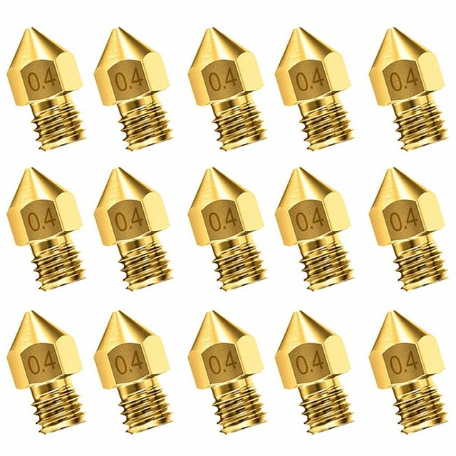 LYTiang 15Pcs 3D Nozzle Accessory 8 0.4mm For CR10 For Ender 3 For