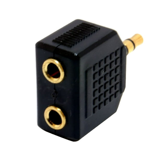 LYTiang 3.5mm Stereo Jack Headphone Splitter Adaptor 1 Plug to 2