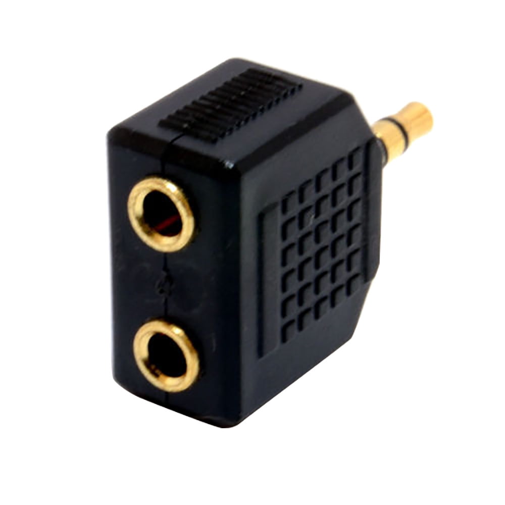 LYTiang 3.5mm Stereo Jack Headphone Splitter Adaptor 1 Plug to 2