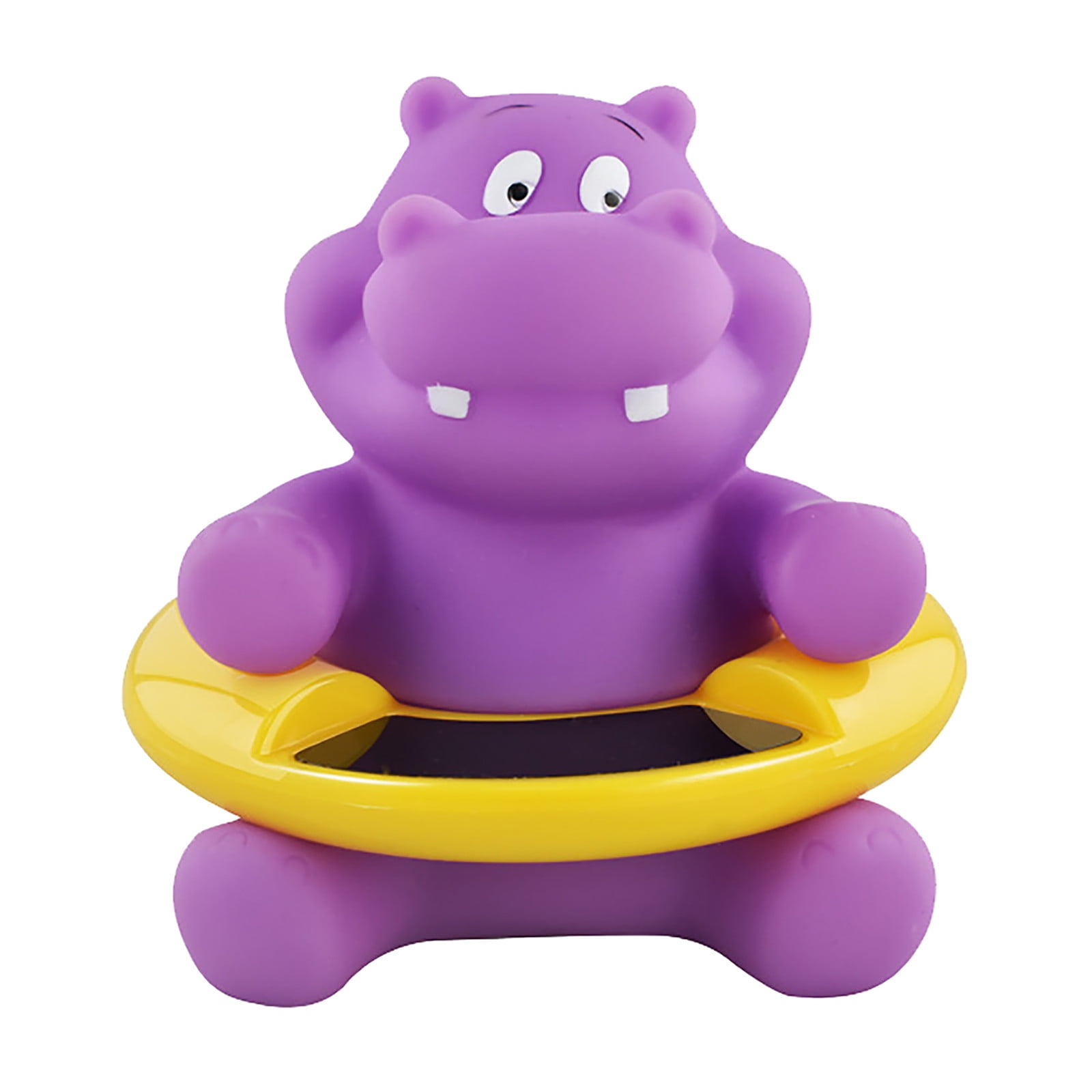 LYTiang Baby Bath LED Temperature Display Floating Cute Animal (Purple