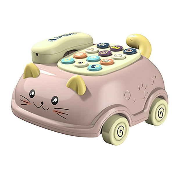 LYTiang Baby Telephone Toy ，Bilingual Chinese And English，Cartoon