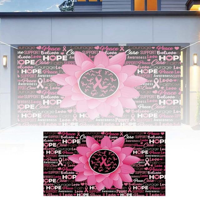 LYTiang Cancer Publicity Background Photography Cancer Banner Ribbon