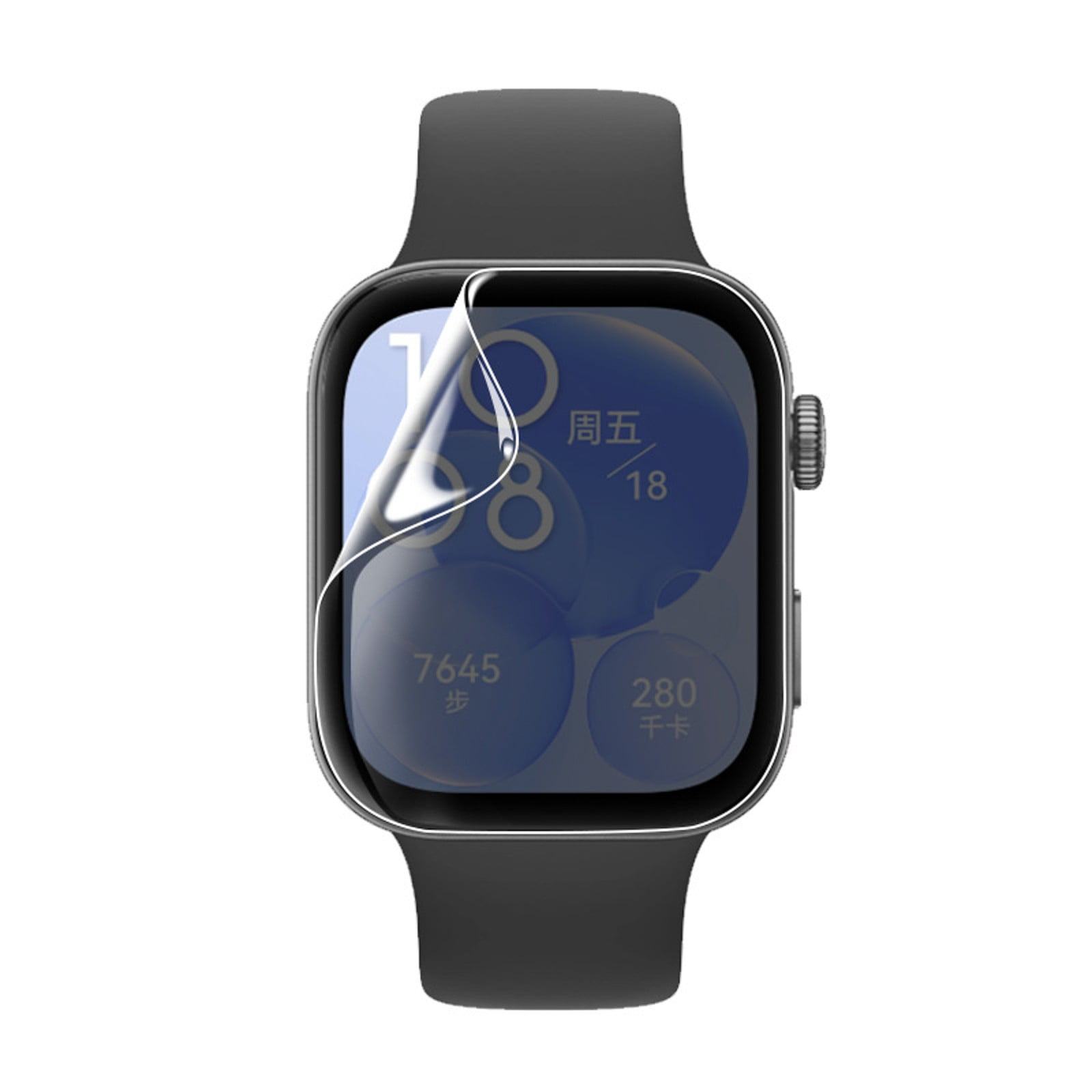 LYTiang Curved Tempered Glass Screen Protector Watch Fit 3 Smartwatch