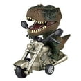 LYTiang Dinosaur Toy Cars Friction Powered Motorcycle Game And Dino