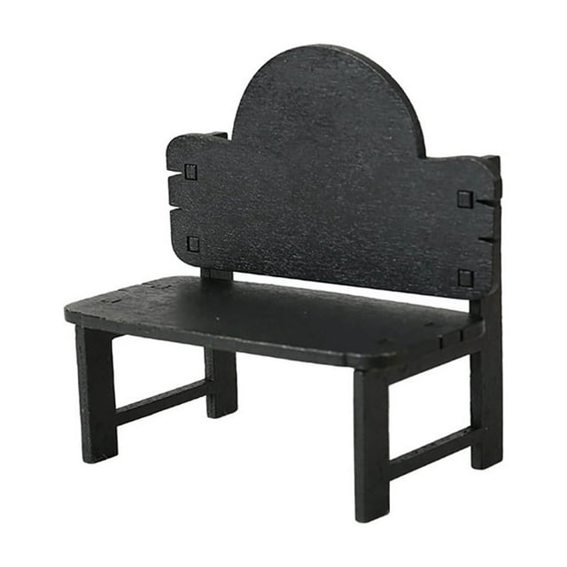 LYTiang Doll Miniature Furniture Wooden DIY Table And Chair Children's