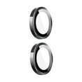 LYTiang Eye Lens Covers Rear Camera Metal Frame Guards Tempered Glass