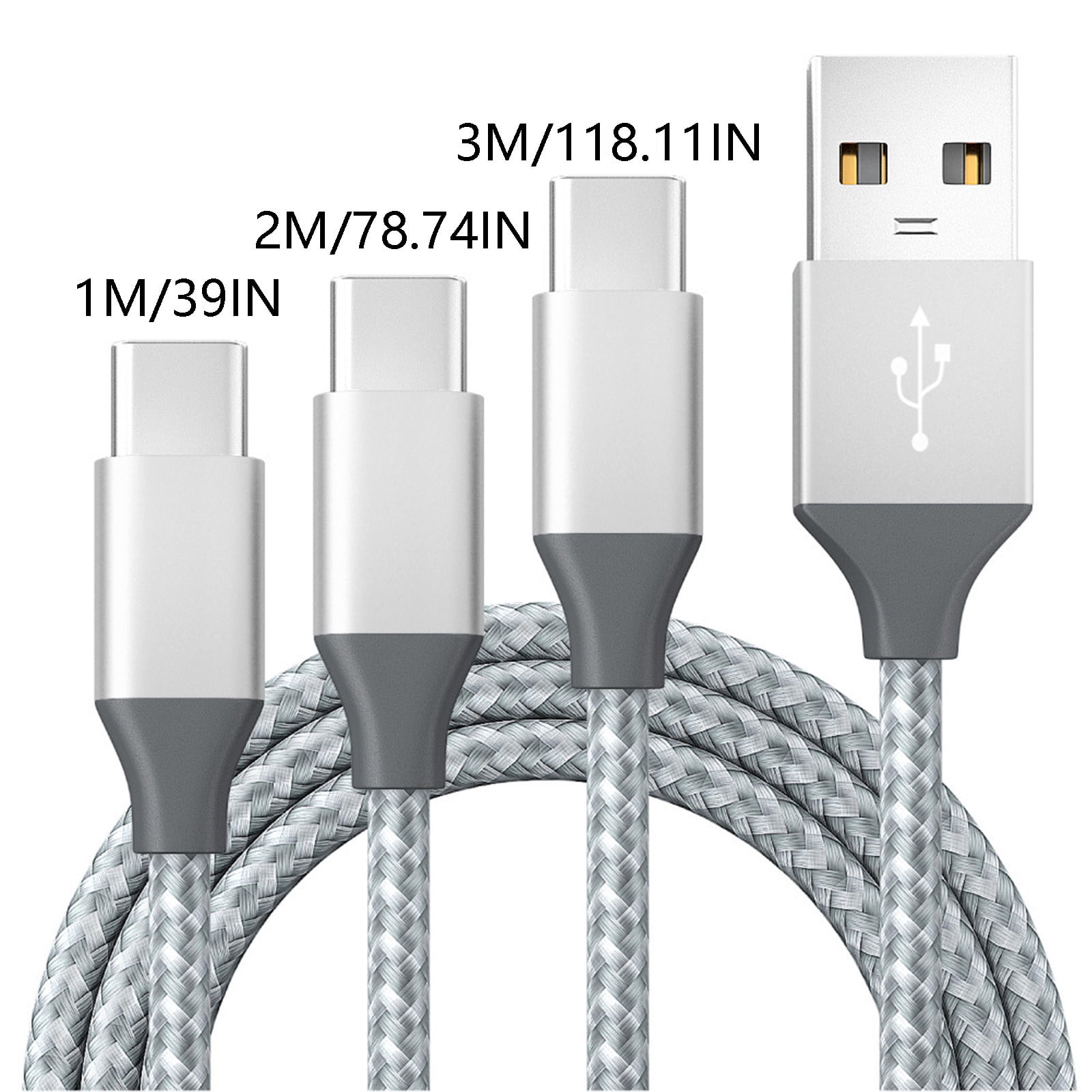 LYTiang Gray "Stay Connected Type C Data For And Android Devices With