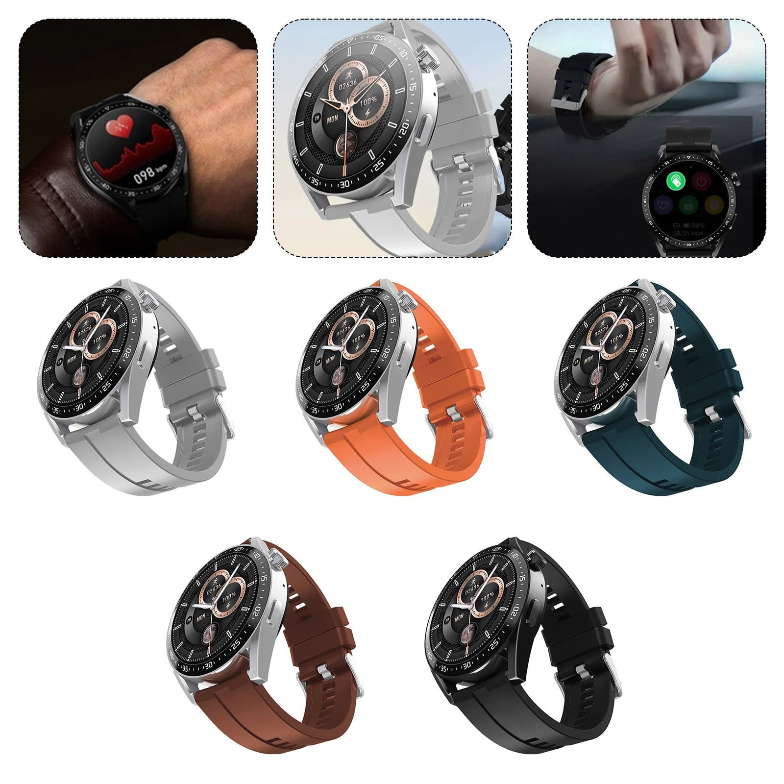 LYTiang Health Smart Talking Watch Bring A For Your Health Smart Watch Changeable Bands Play