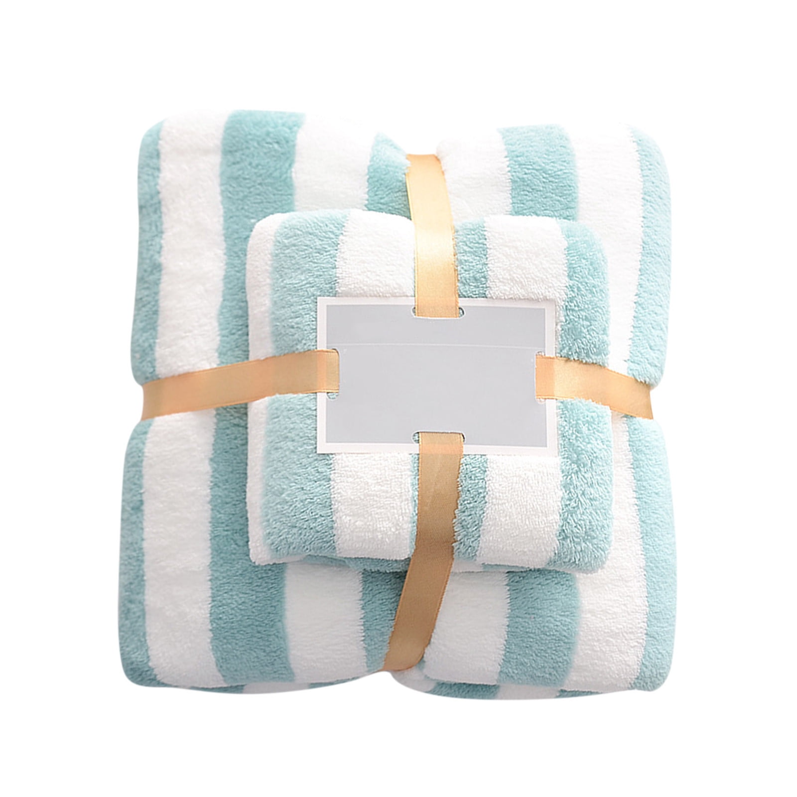 LYTiang HighDensity Coral Towel And Bath Towel TwoInOne Set Soft And