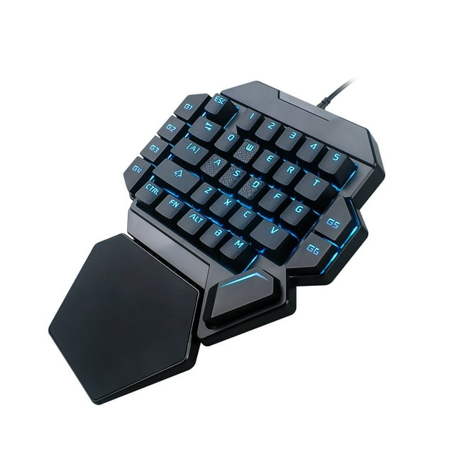LYTiang K50 OneHanded Mechanical Wired Gaming Keyboard RGB Backlit