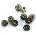 LYTiang Lots 20 Metal Bobbins For Domestic Sewing Machine Knitting