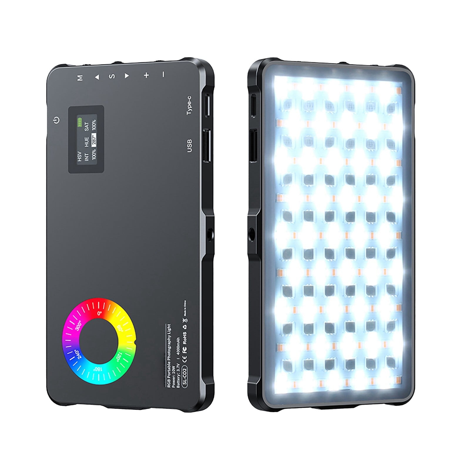 LYTiang Mini RGB Camera Selfie Light Portable Pocket Light For Live Streaming And Selfies
