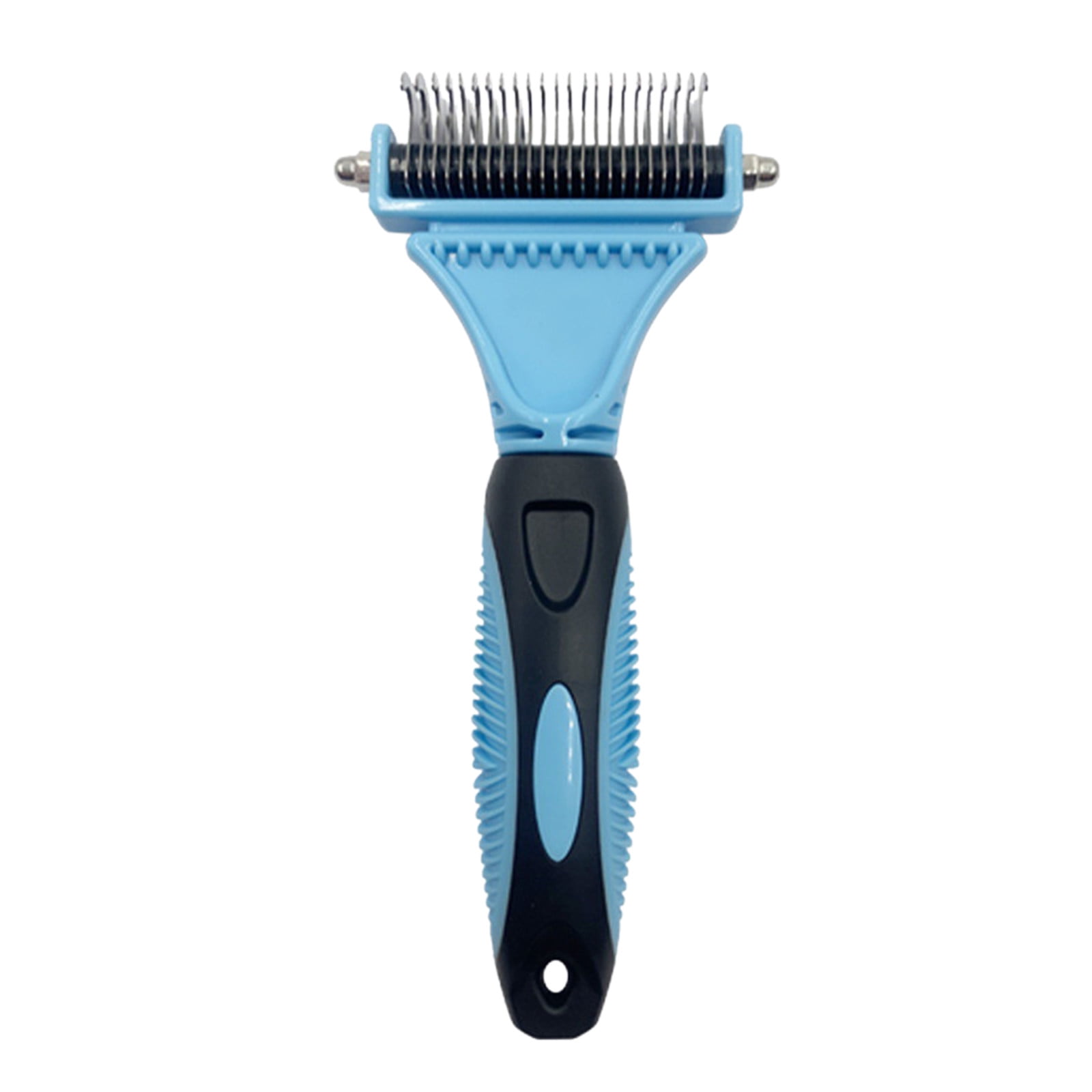 LYTiang Pet Comb Dog Grooming Comb Double Stainless Steel Knotting Comb