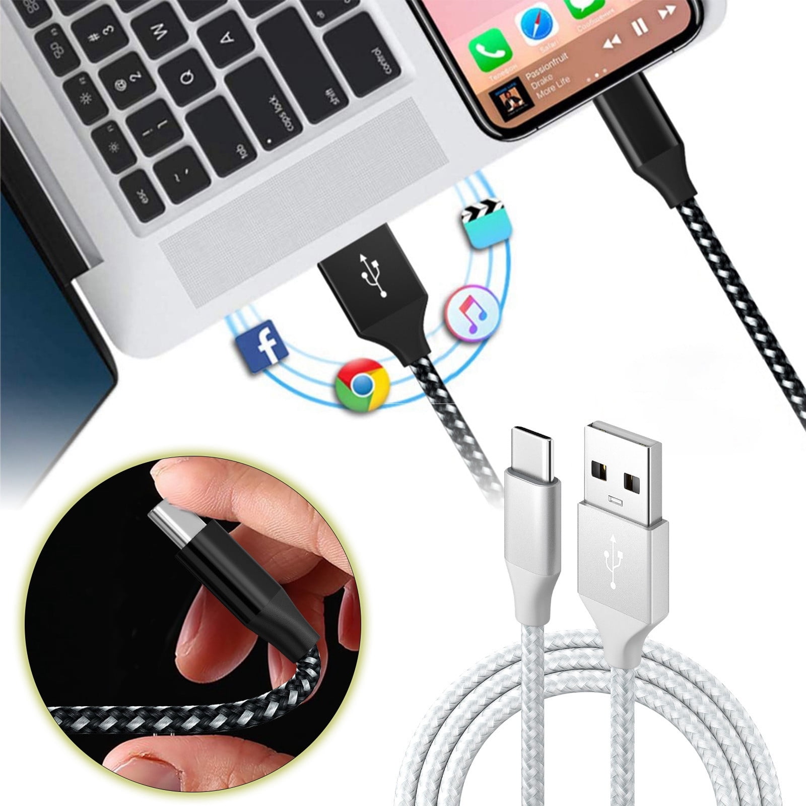 LYTiang "Stay Connected Type C Data For And Android Devices With Speed