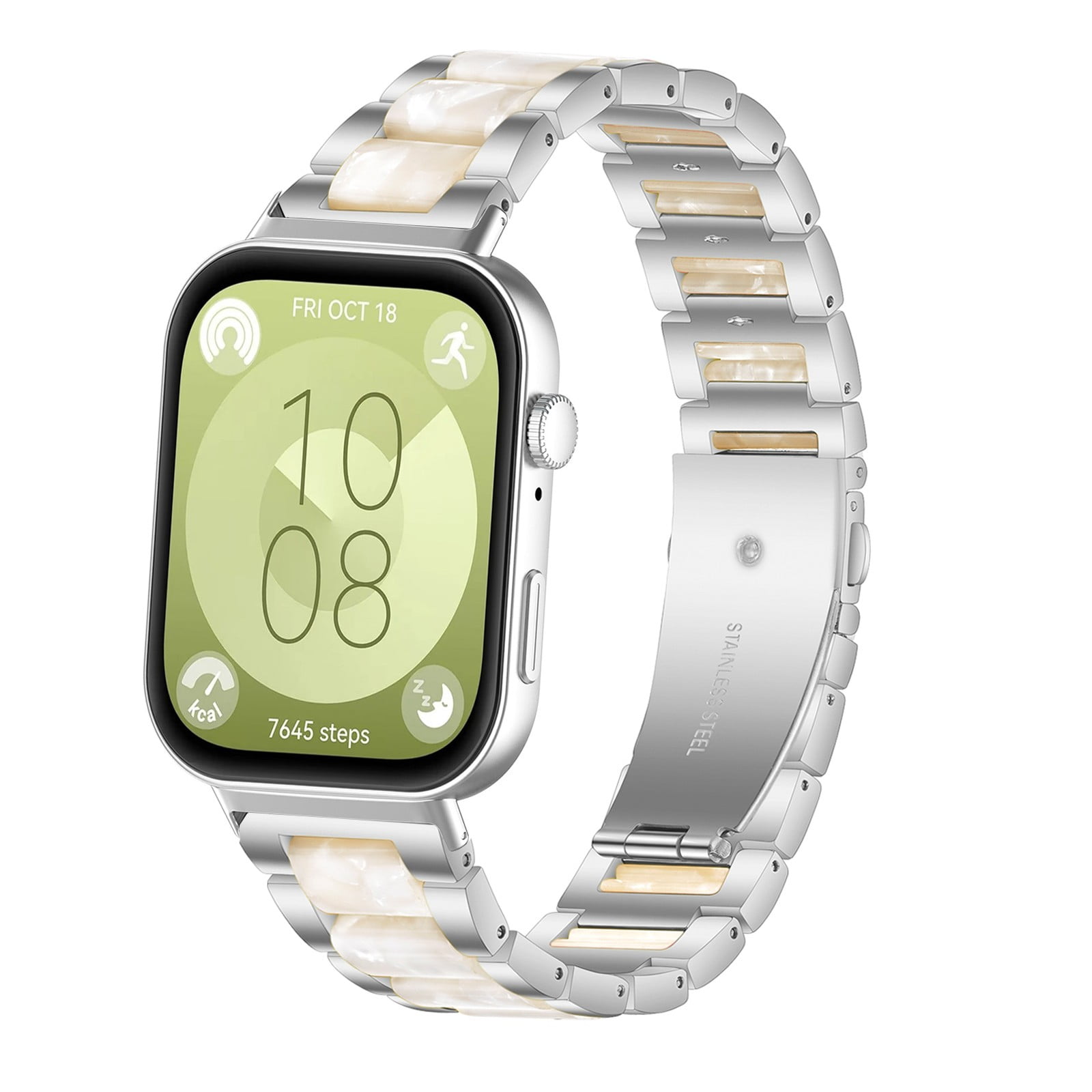 LYTiang Three Link Bracelet Compatible With Smartwatch Comfortable And